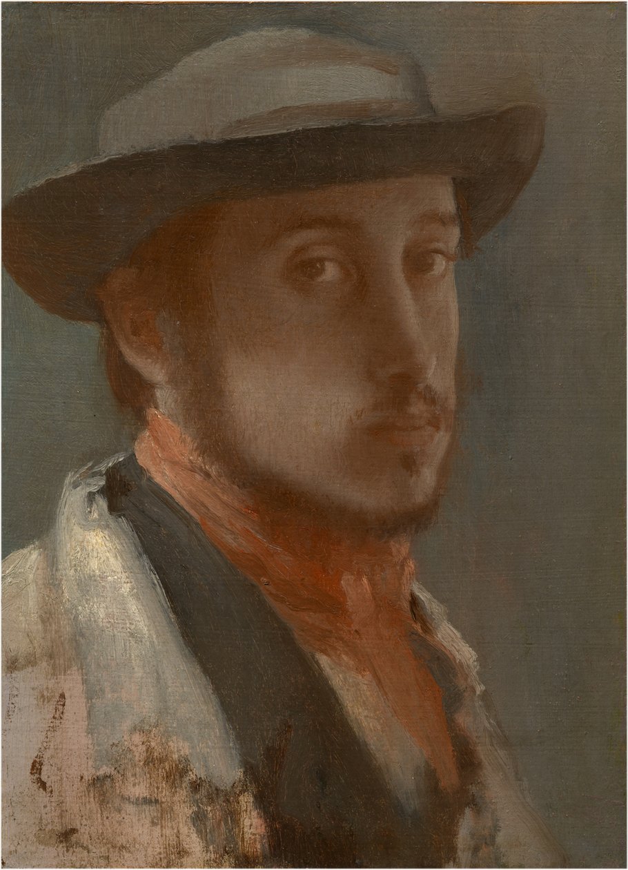 Zelfportret door Edgar Degas