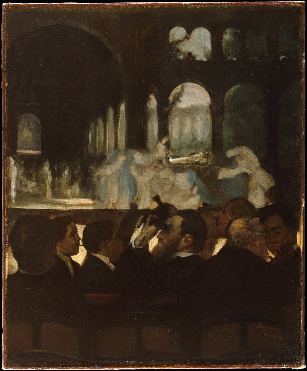 Het ballet uit „Robert le Diable“ door Edgar Degas