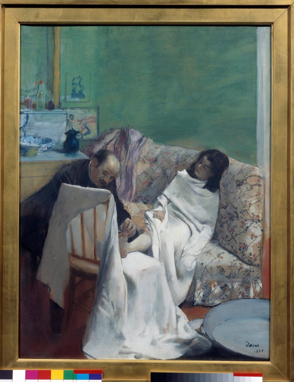 De pedicure door Edgar Degas