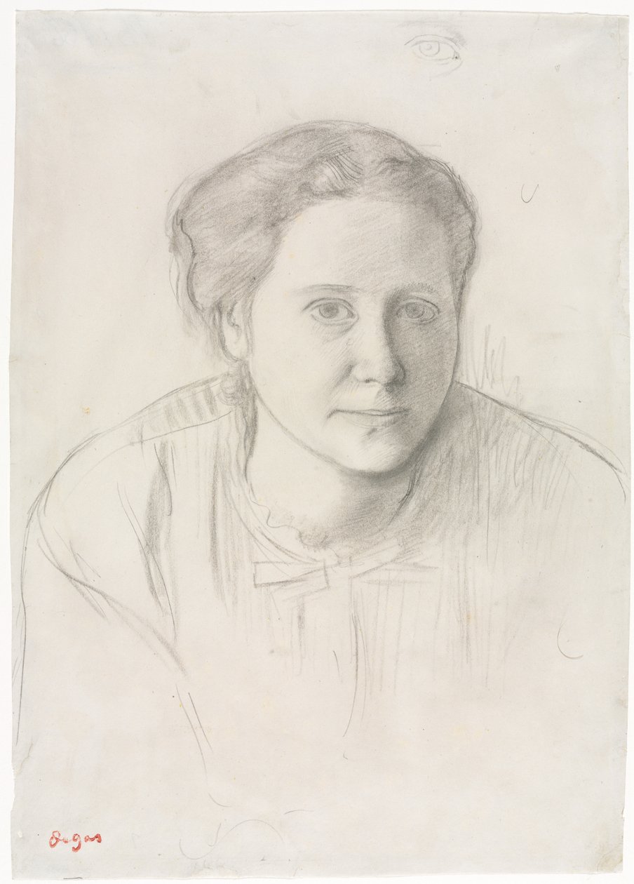 Victoria Dubourg door Edgar Degas
