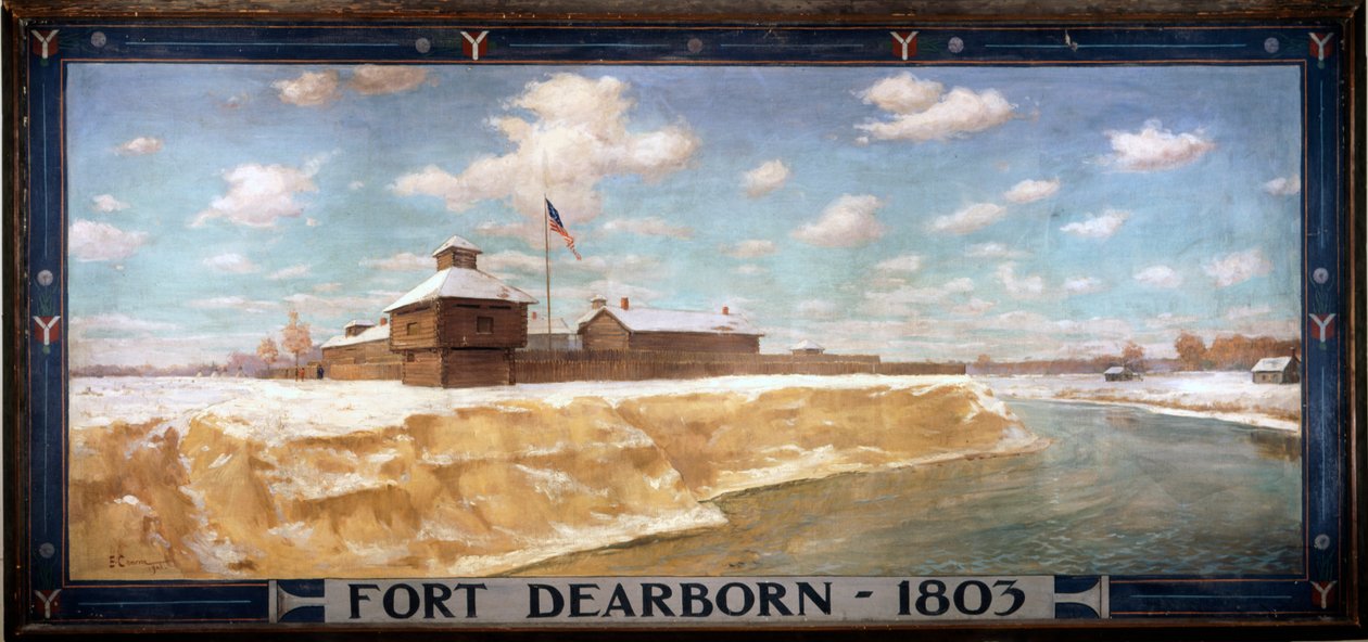 Fort Dearborn - 1803, 1903 door Edgar Spier Cameron