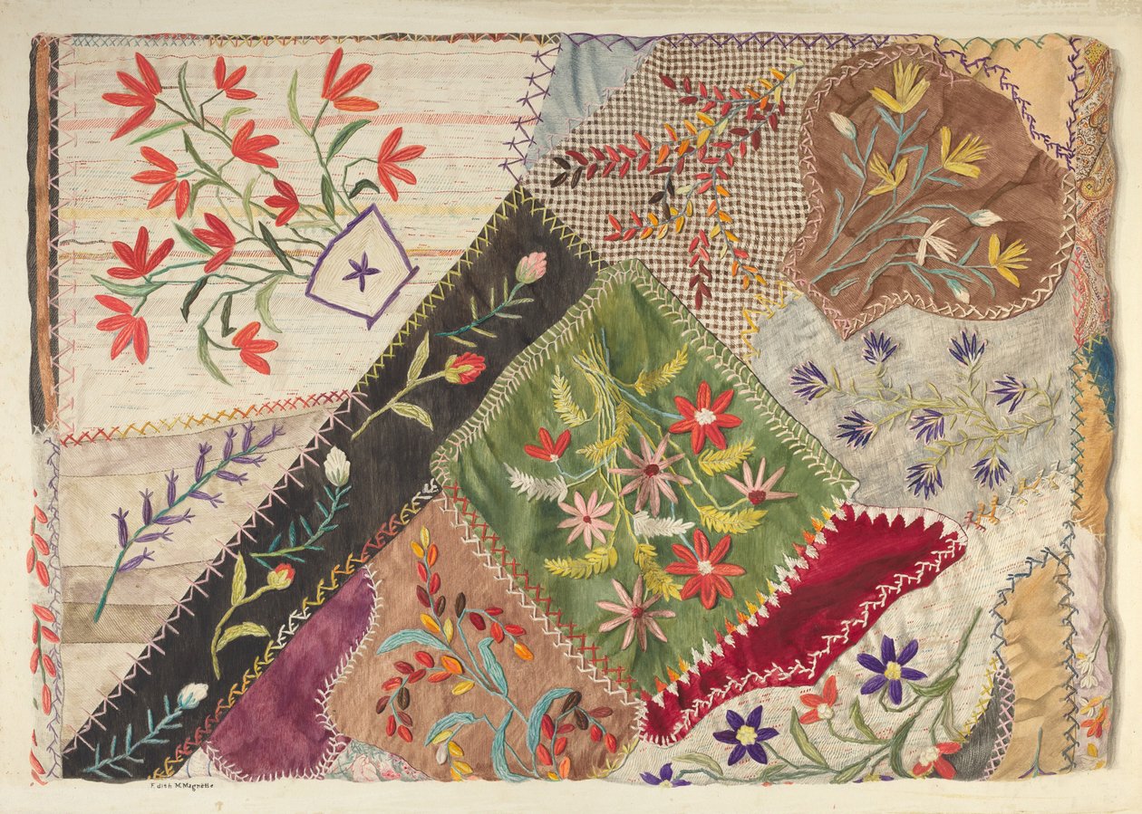 Crazy Quilt door Edith Magnette