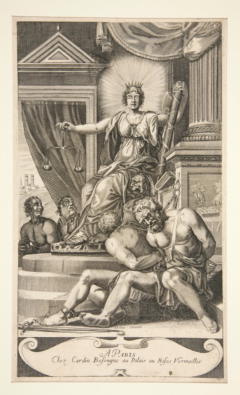 Gerechtigheid door Edme de Boulonois