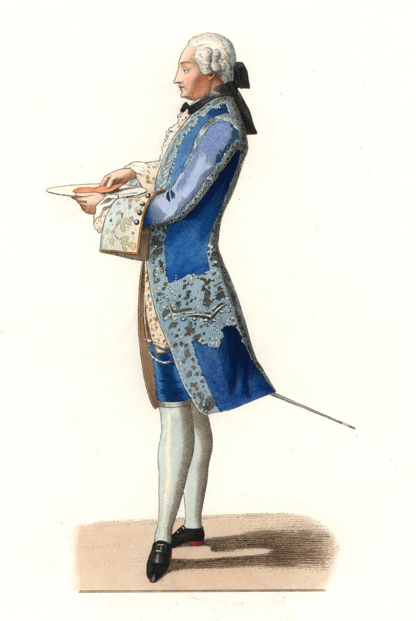 Charles Rosalie de Rohan Chabot (1740-1813), Graaf van Jarnac (detail) door Edmond Lechevallier Chevignard