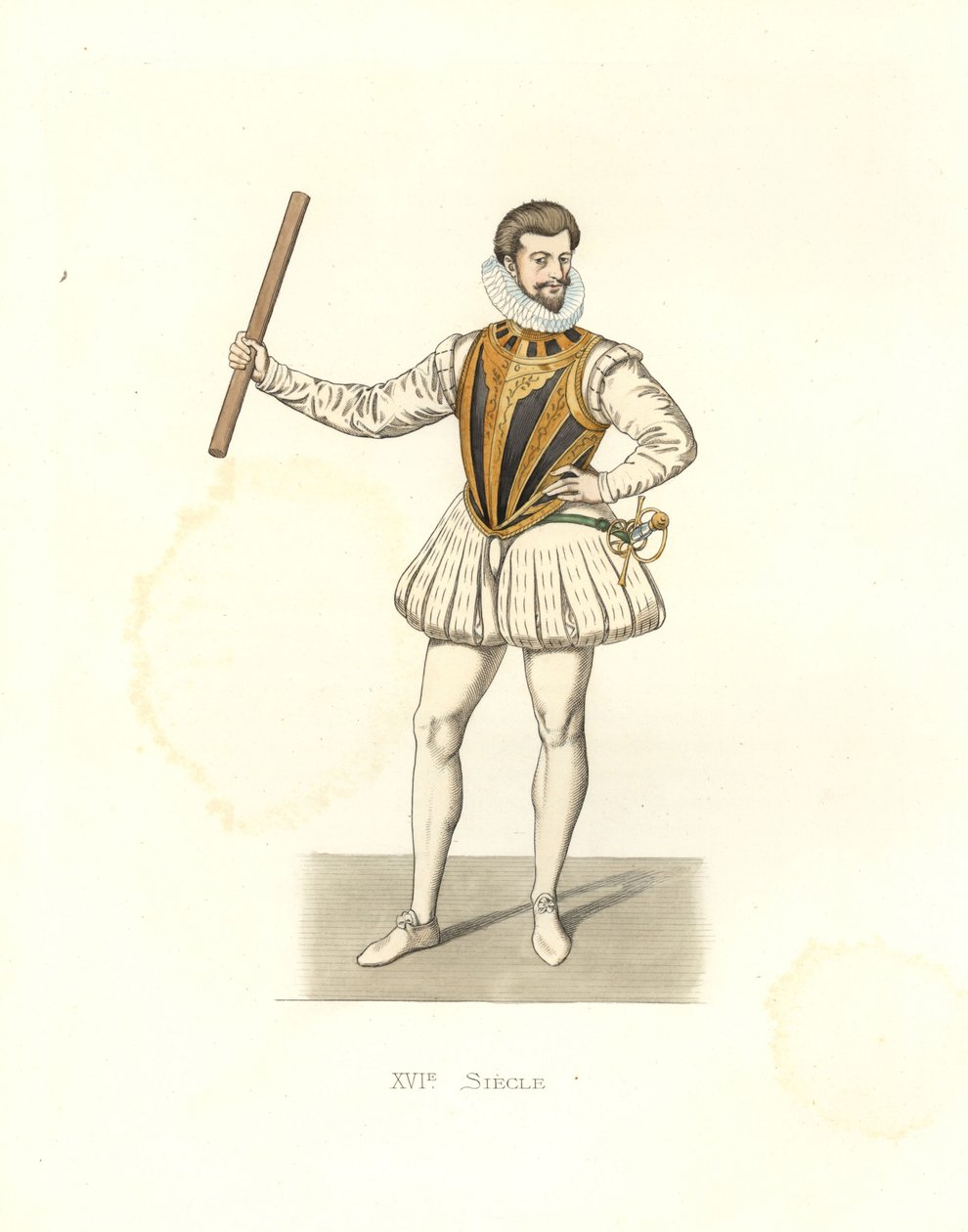 Henri de Lorraine, hertog van Guise door Edmond Lechevallier Chevignard