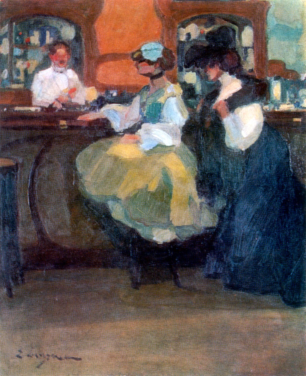 Bar Tabarin door Edmond Lempereur