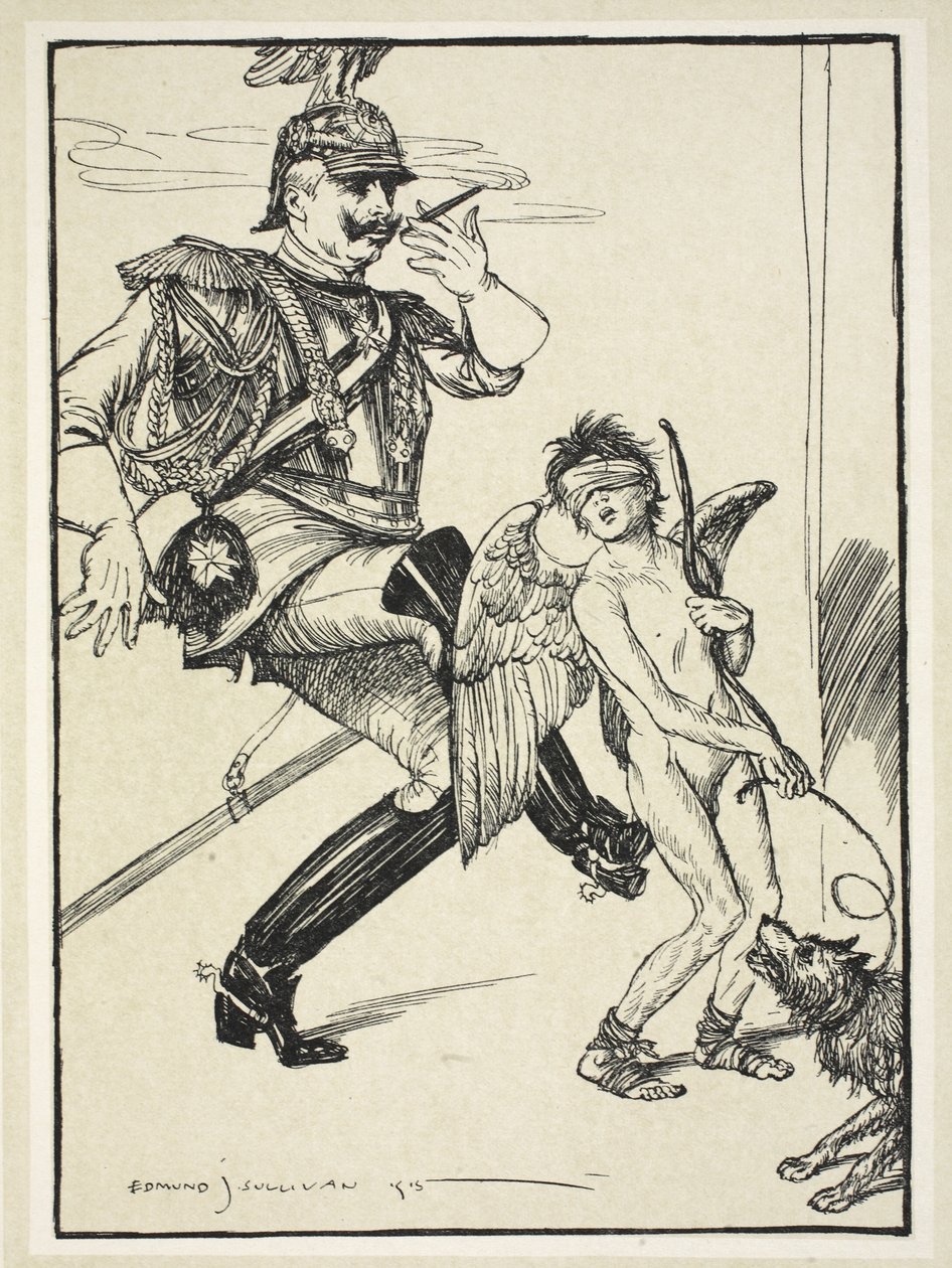 Zie je niet dat ik kom, illustratie uit The Kaiser