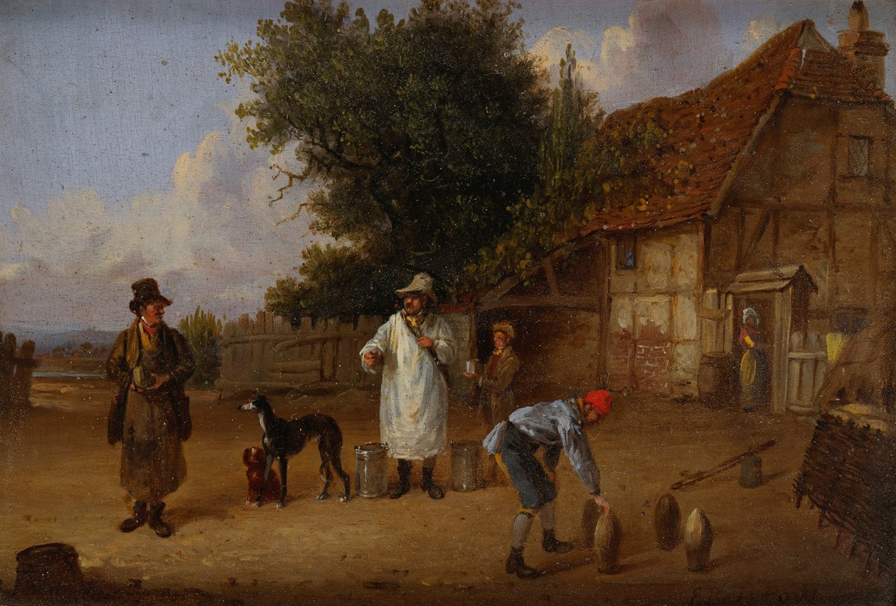 Kegelen door Edmund Bristow