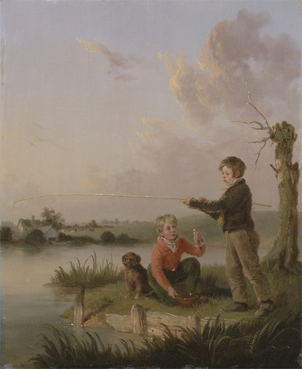 De jonge vissers door Edmund Bristow