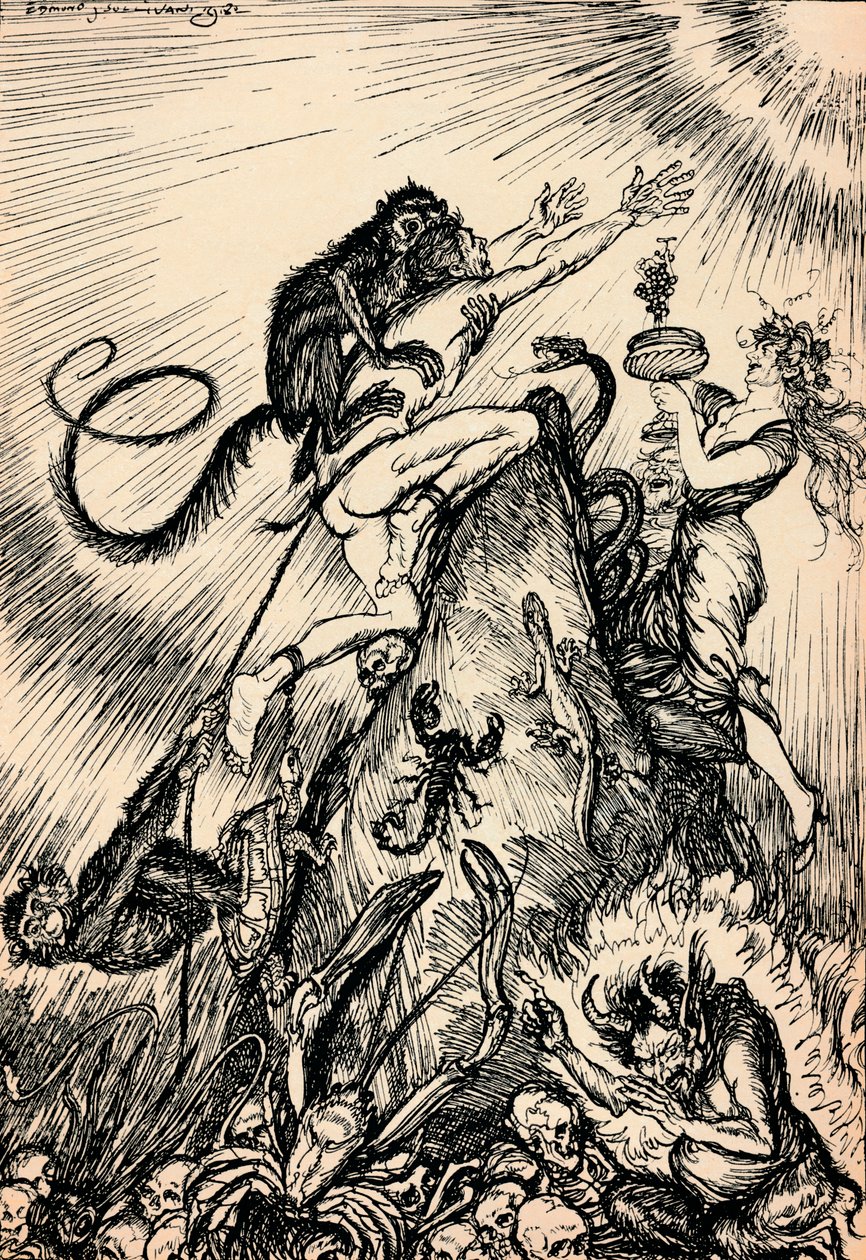 We Komen Door Veel Slavernijen naar Vrijheid, ca. 1918 door Edmund Joseph Sullivan