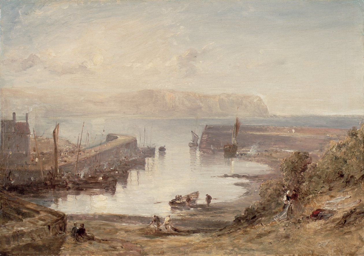 Haven van Eyemouth door Edmund Thornton Crawford
