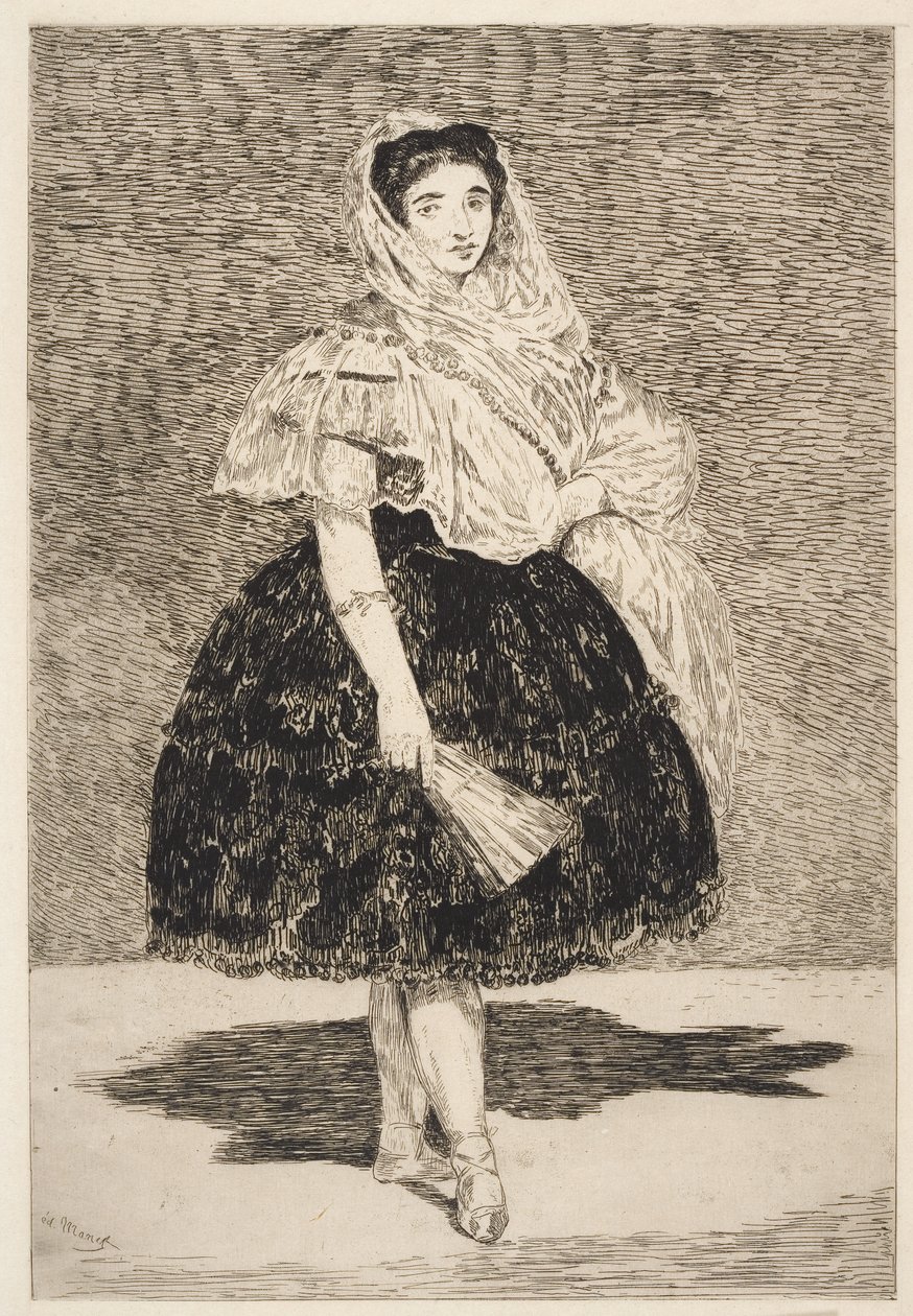 Lola de Valence door Édouard Manet