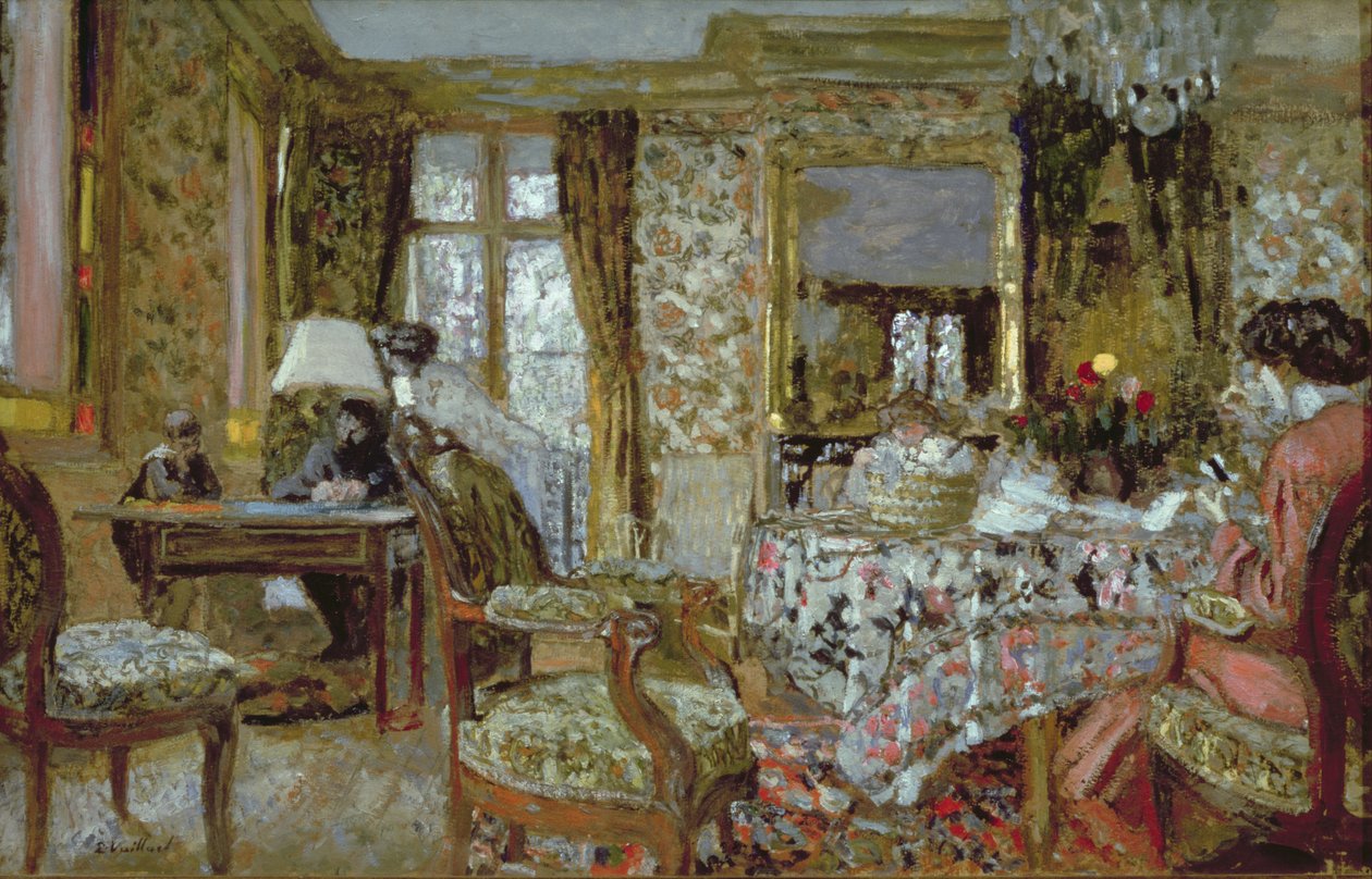 Interieur, 1904 door Edouard Vuillard