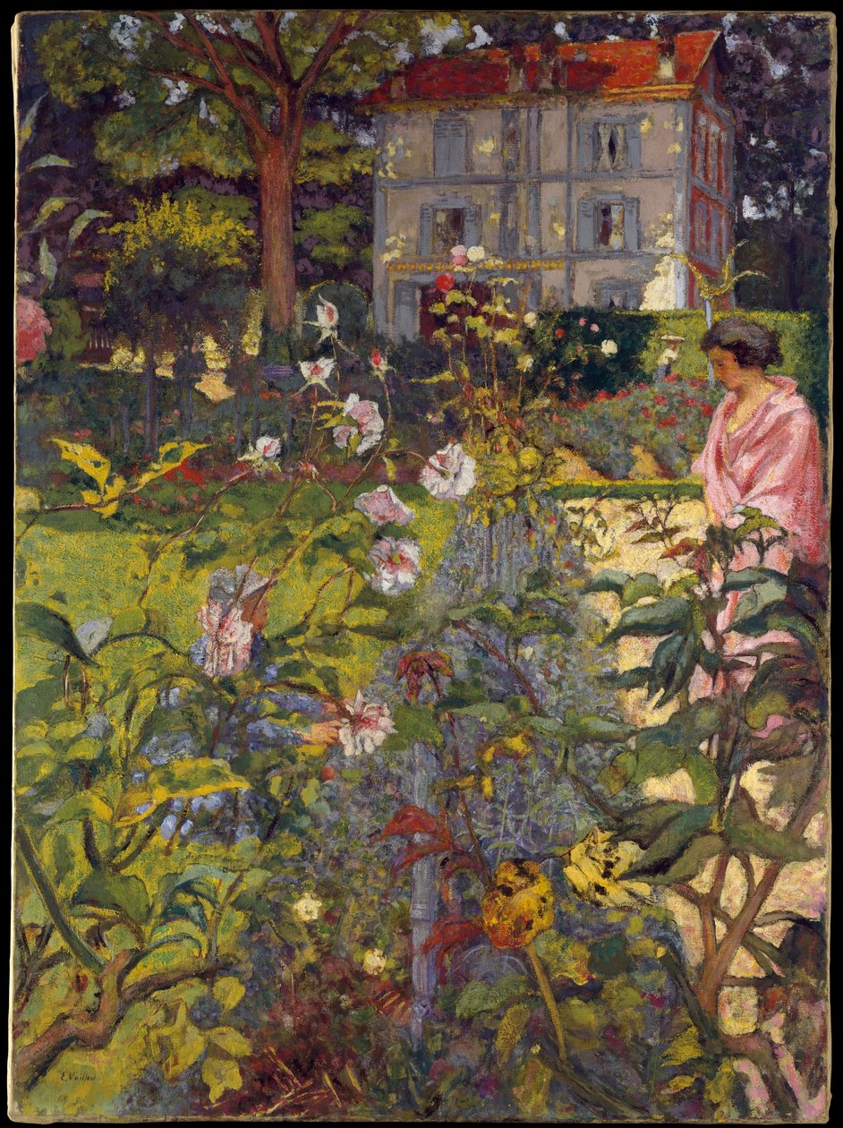 Jardin de Vaucresson door Edouard Vuillard