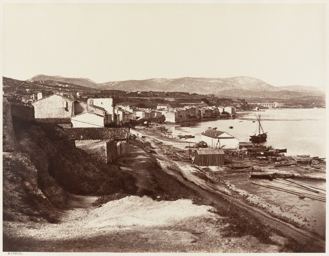 Bandol door Édouard Baldus