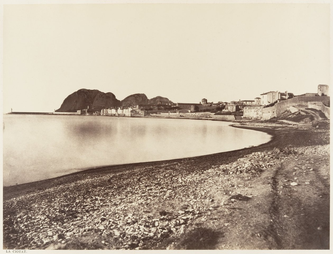 La Ciotat door Édouard Baldus