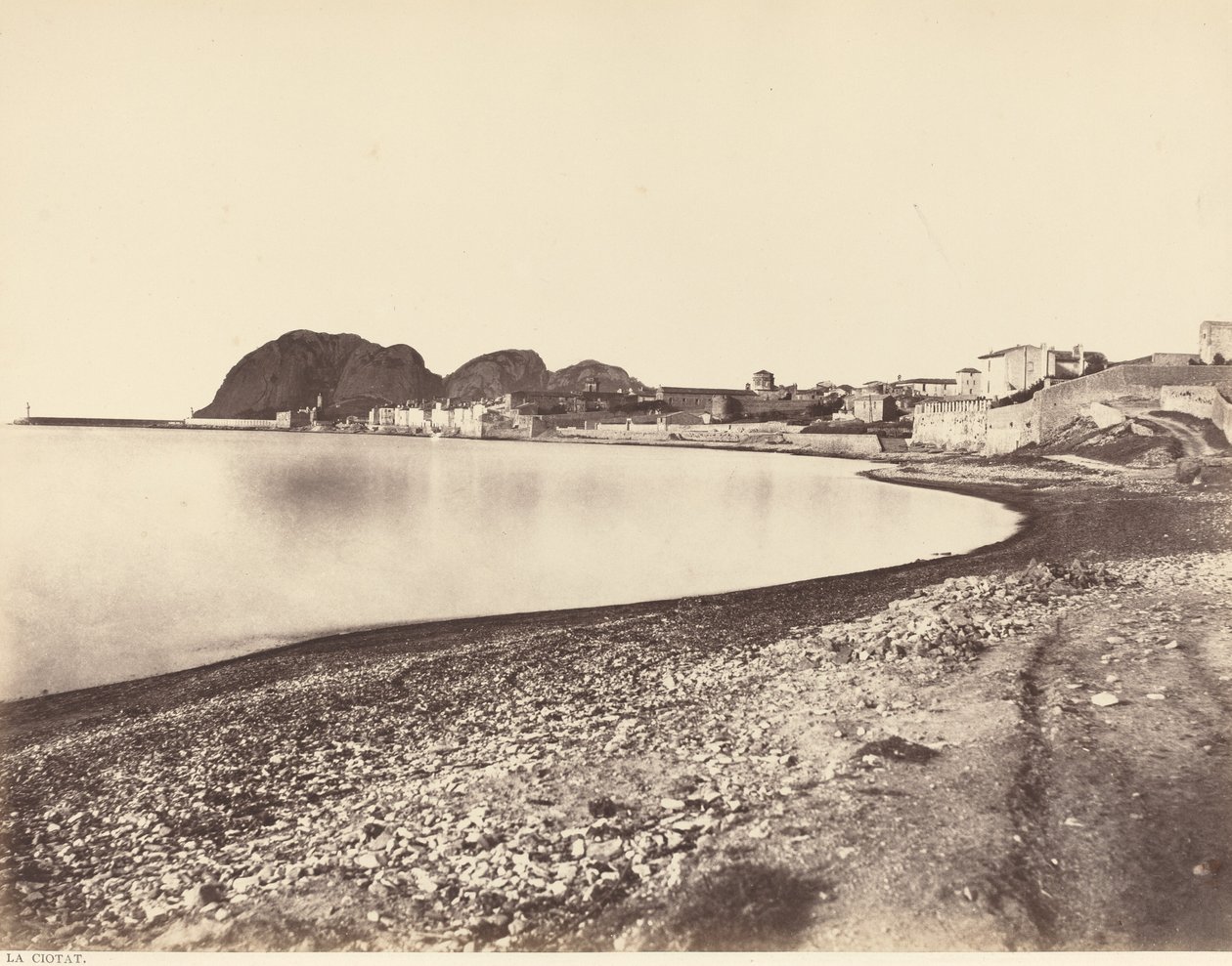 La Ciotat, ca. 1860 door Édouard Baldus