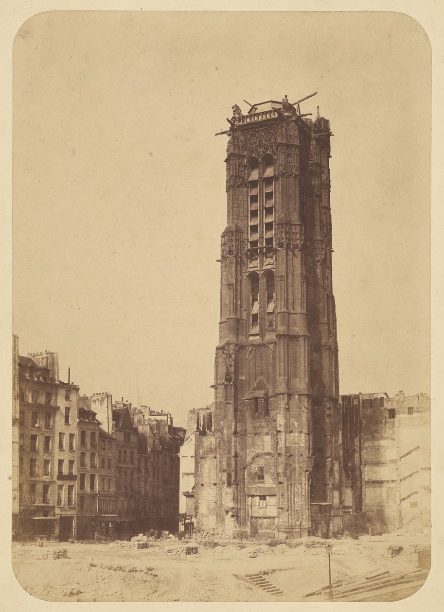 [Saint-Jacquestoren] door Édouard Baldus