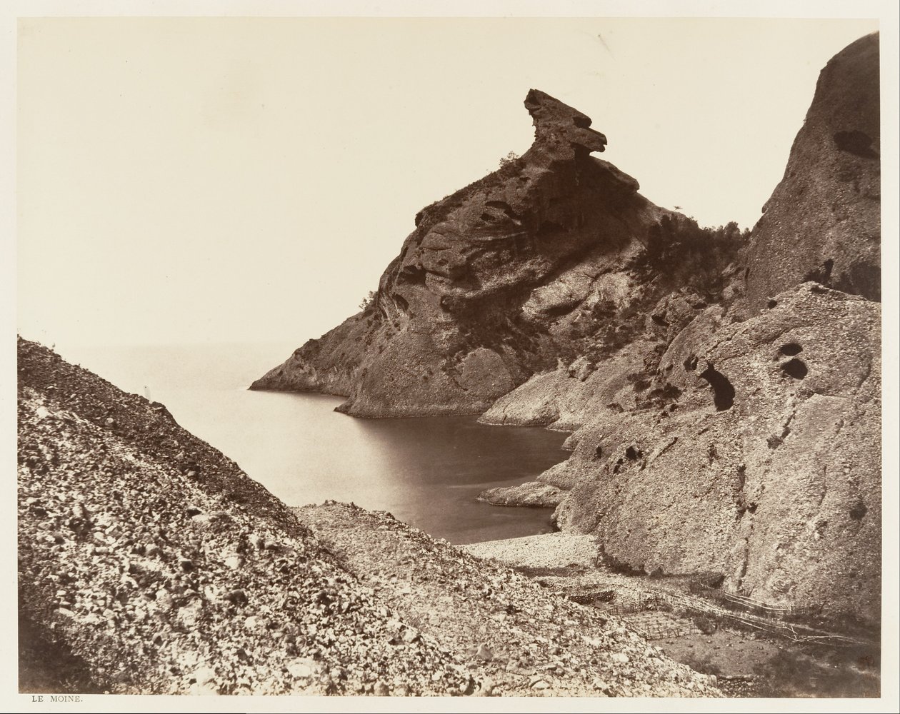 De monnik door Édouard Baldus