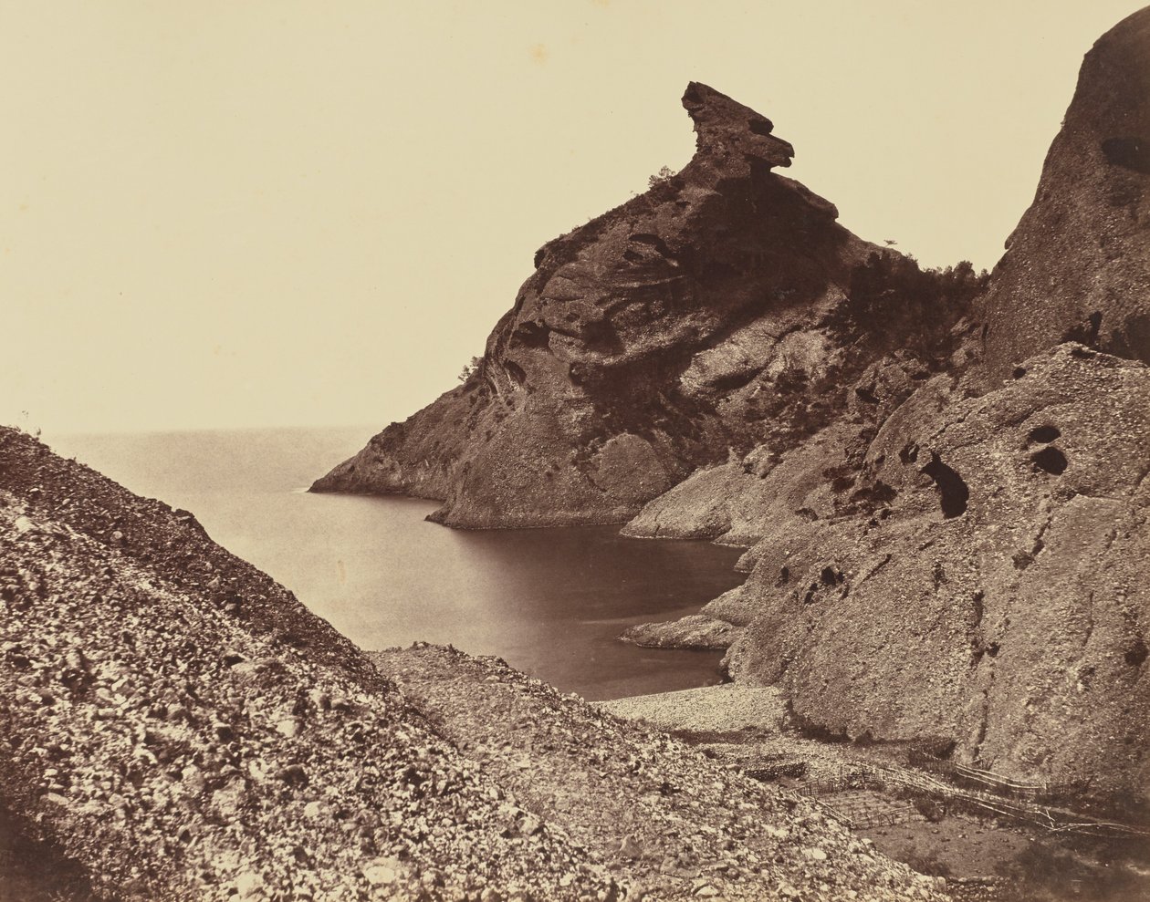 De monnik door Édouard Baldus