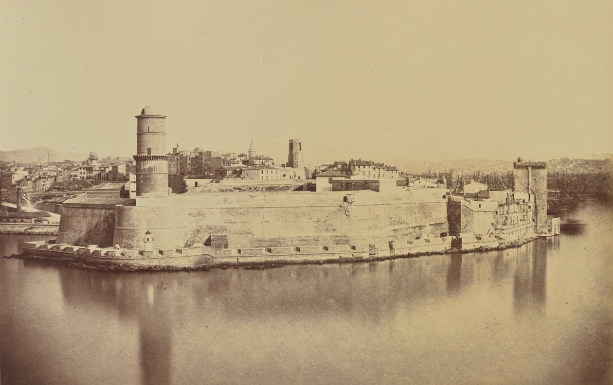 Marseille door Édouard Baldus