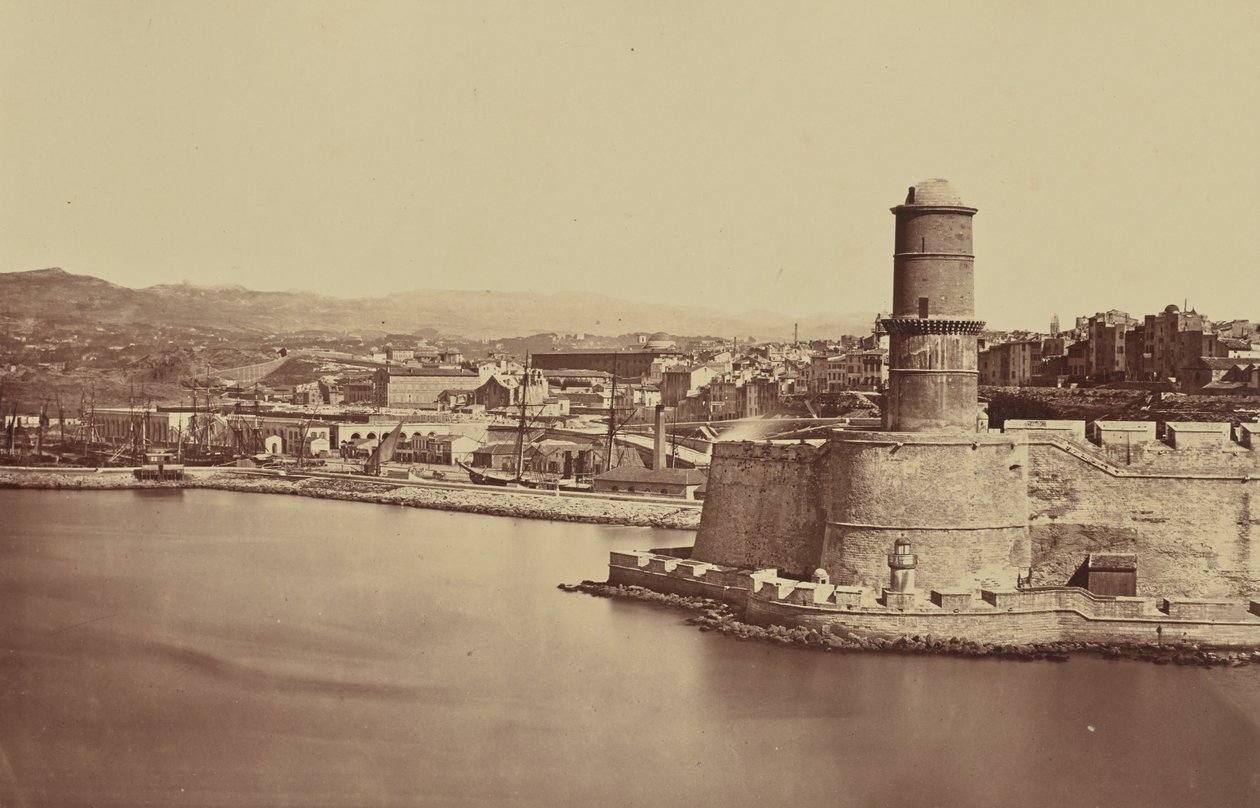 Marseille door Édouard Baldus
