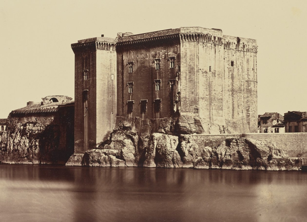 Tarascon. Kasteel door Édouard Baldus