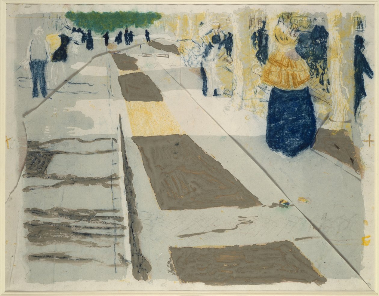 De Laan door Édouard Jean Vuillard