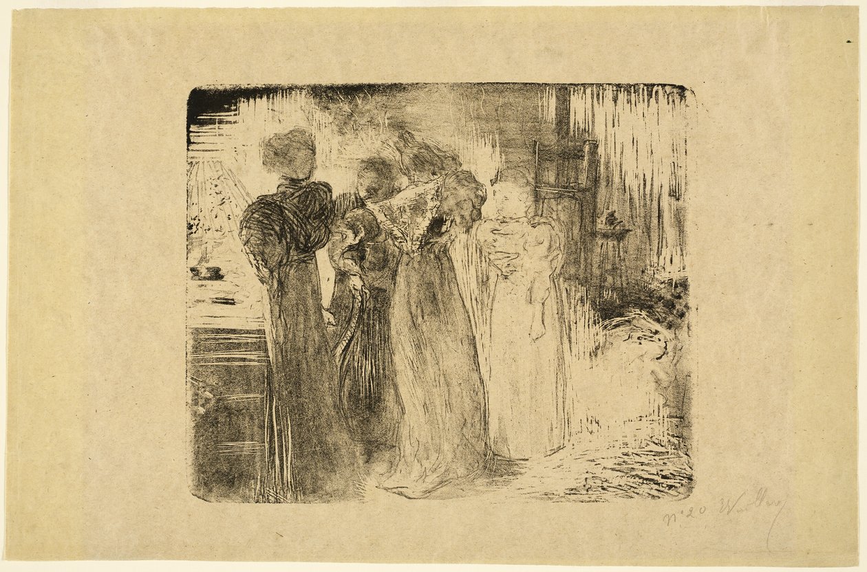 De studio door Édouard Jean Vuillard