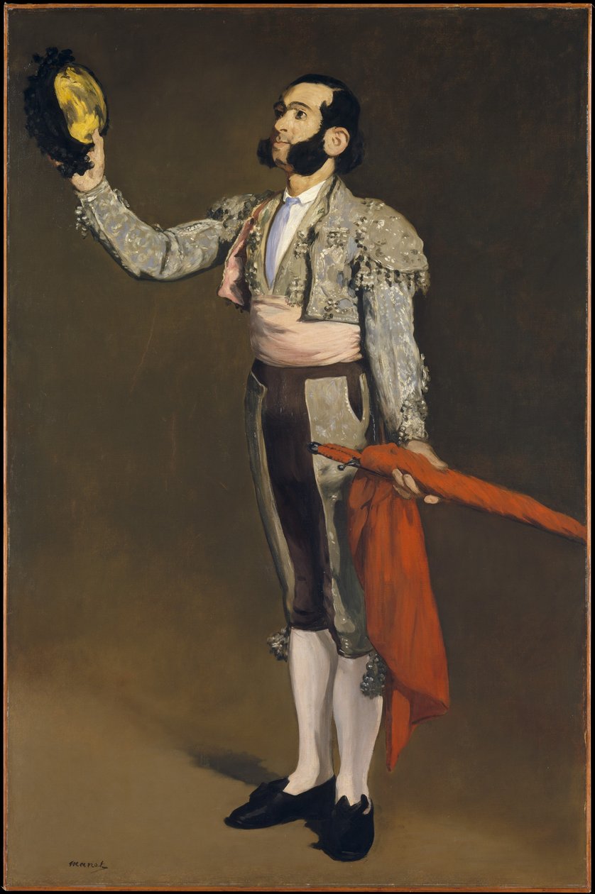 Een matador door Édouard Manet