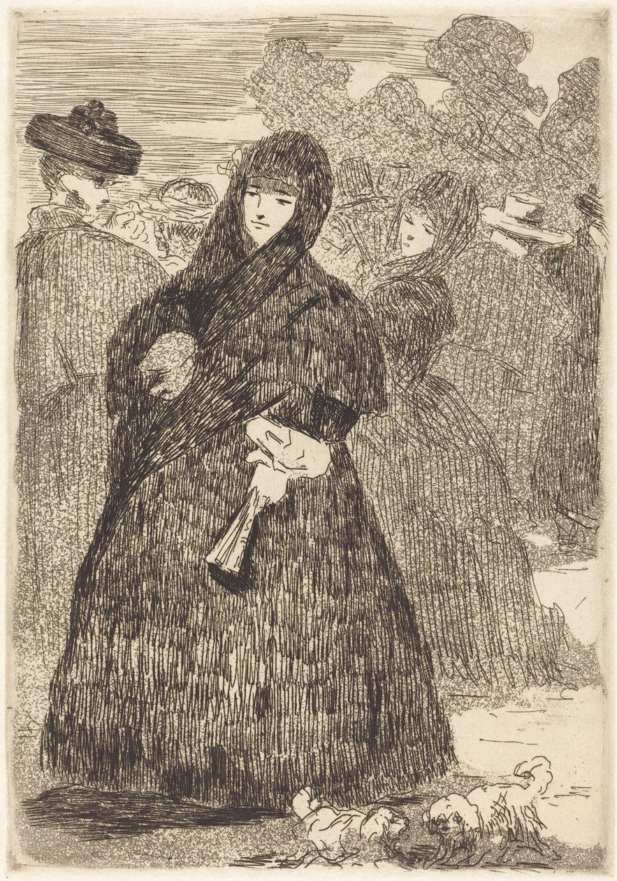 In het Prado (Au Prado) door Édouard Manet
