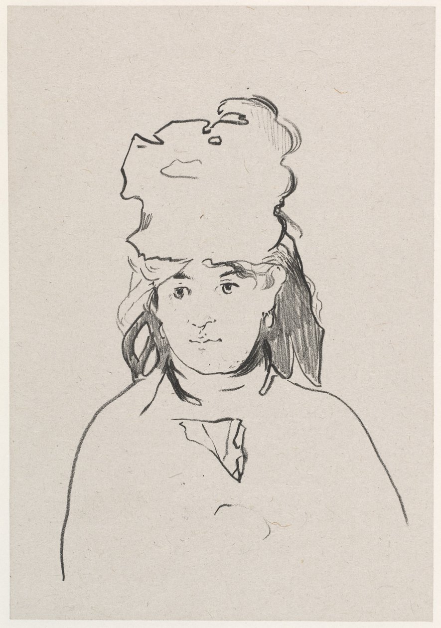 Berthe Morisot door Édouard Manet