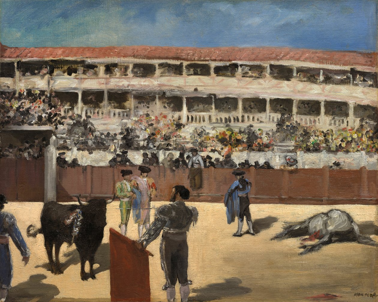 Stierengevecht door Édouard Manet
