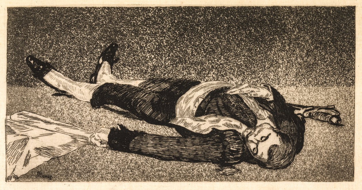 Dode stierenvechter door Édouard Manet