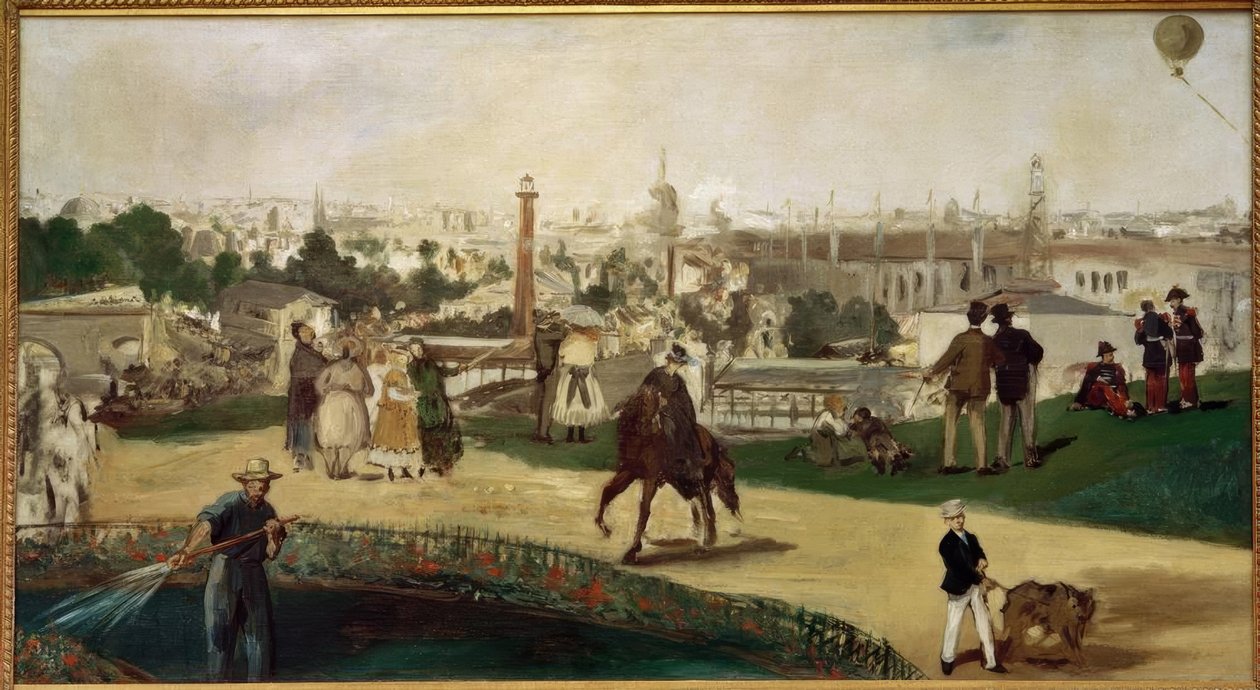 Wereldtentoonstelling van 1867 door Édouard Manet