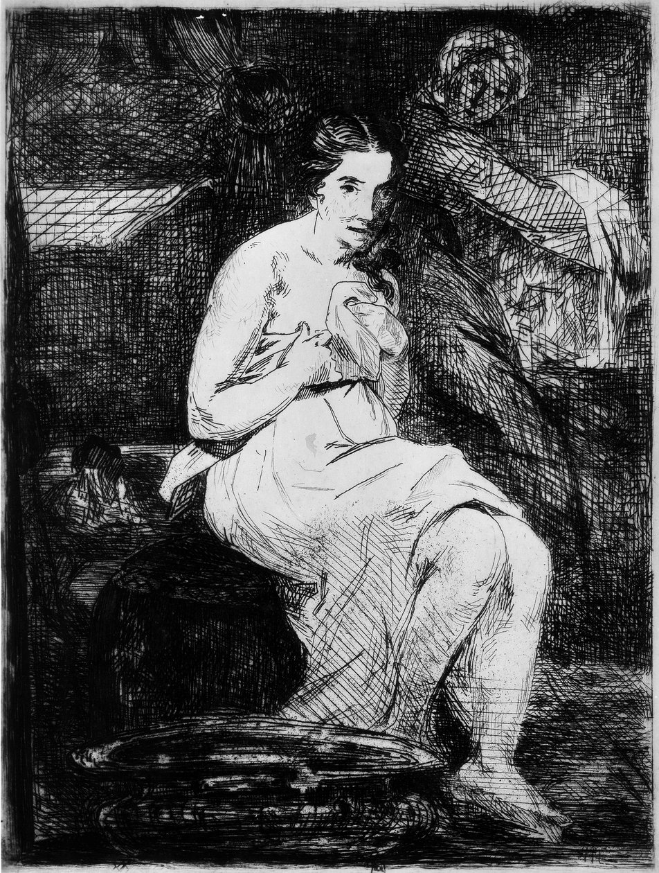 La Toilette door Édouard Manet