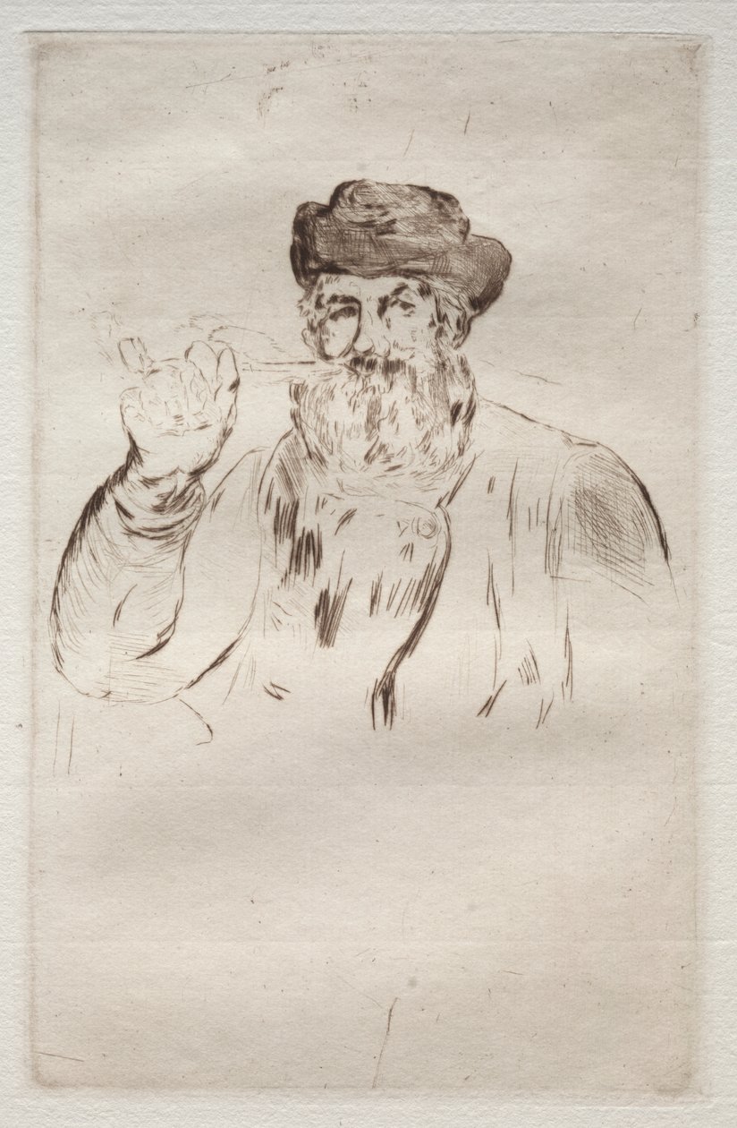 De roker door Édouard Manet