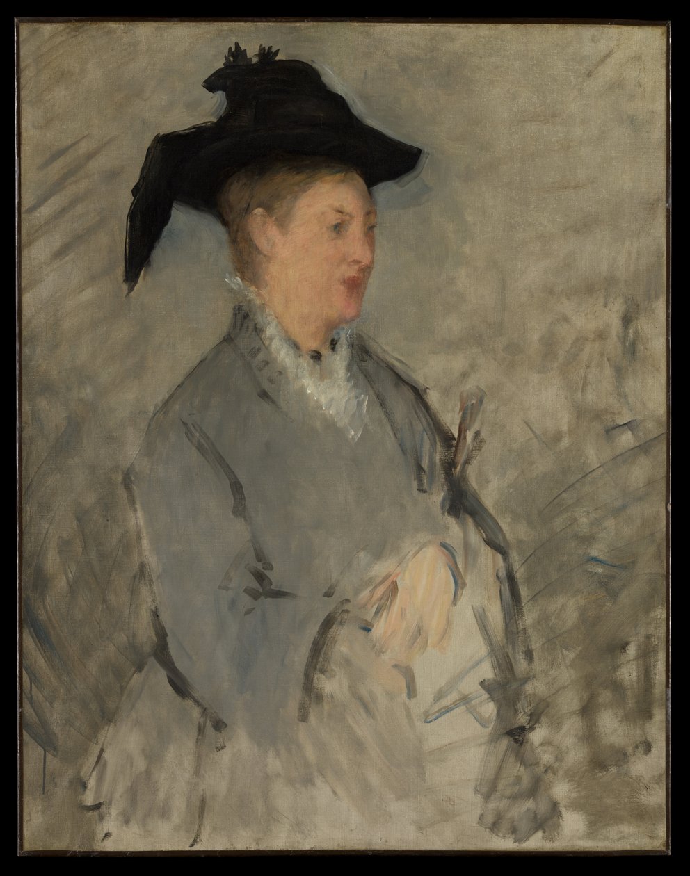 Madame Édouard Manet (Suzanne Leenhoff, 1829-1906) door Édouard Manet