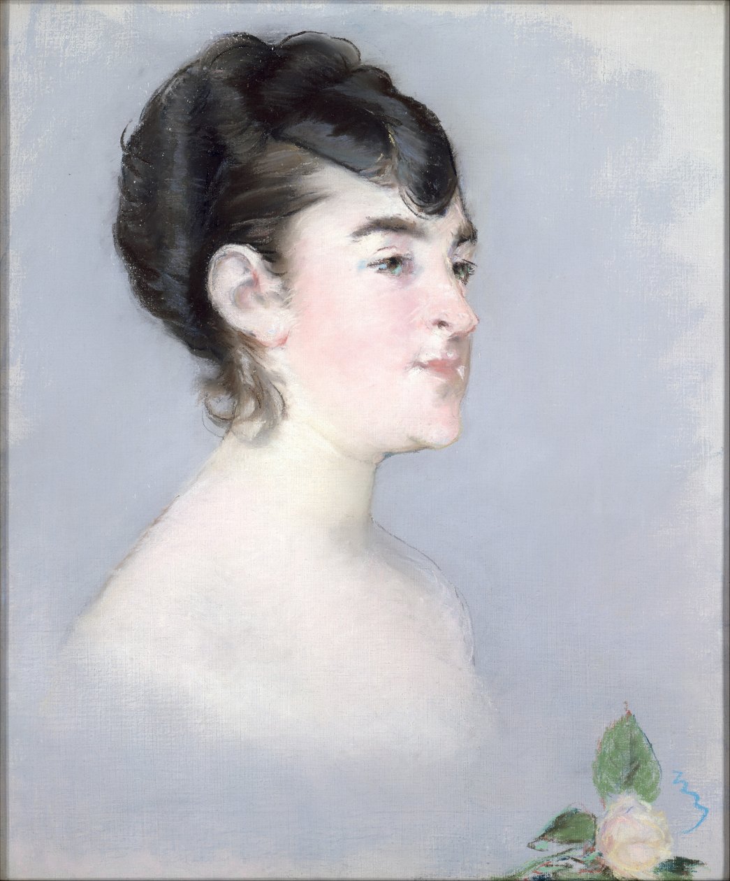 Juffrouw Isabelle Lemonnier (1857–1926) door Édouard Manet