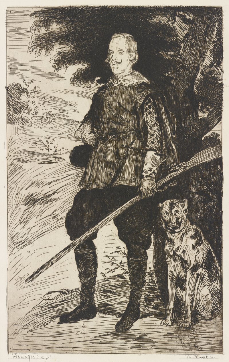 Filips IV door Édouard Manet