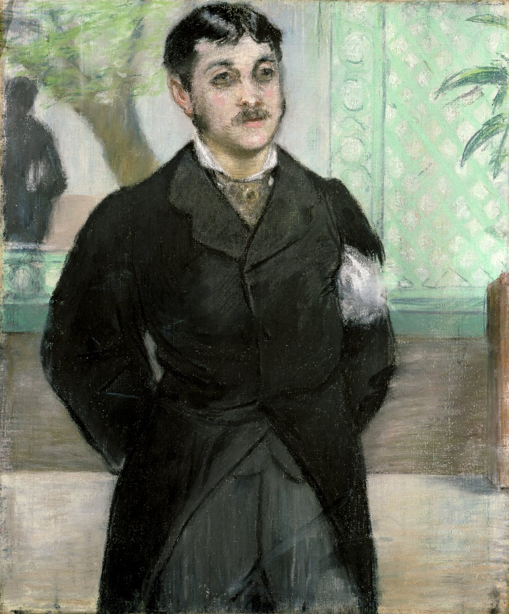 Portret van M. Gauthier-Lathuille, zoon van de eigenaar van restaurant 