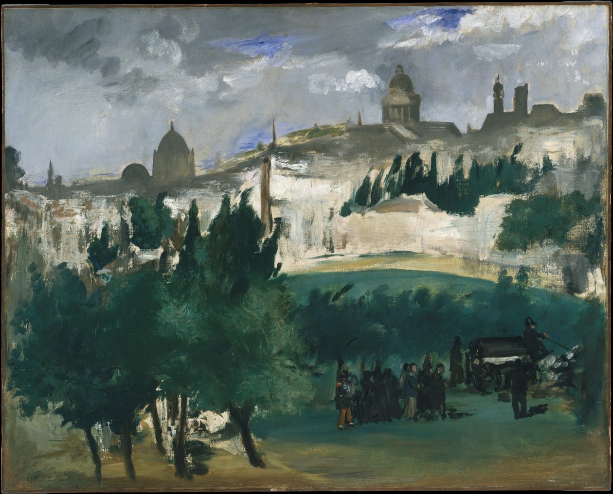 De begrafenis door Édouard Manet