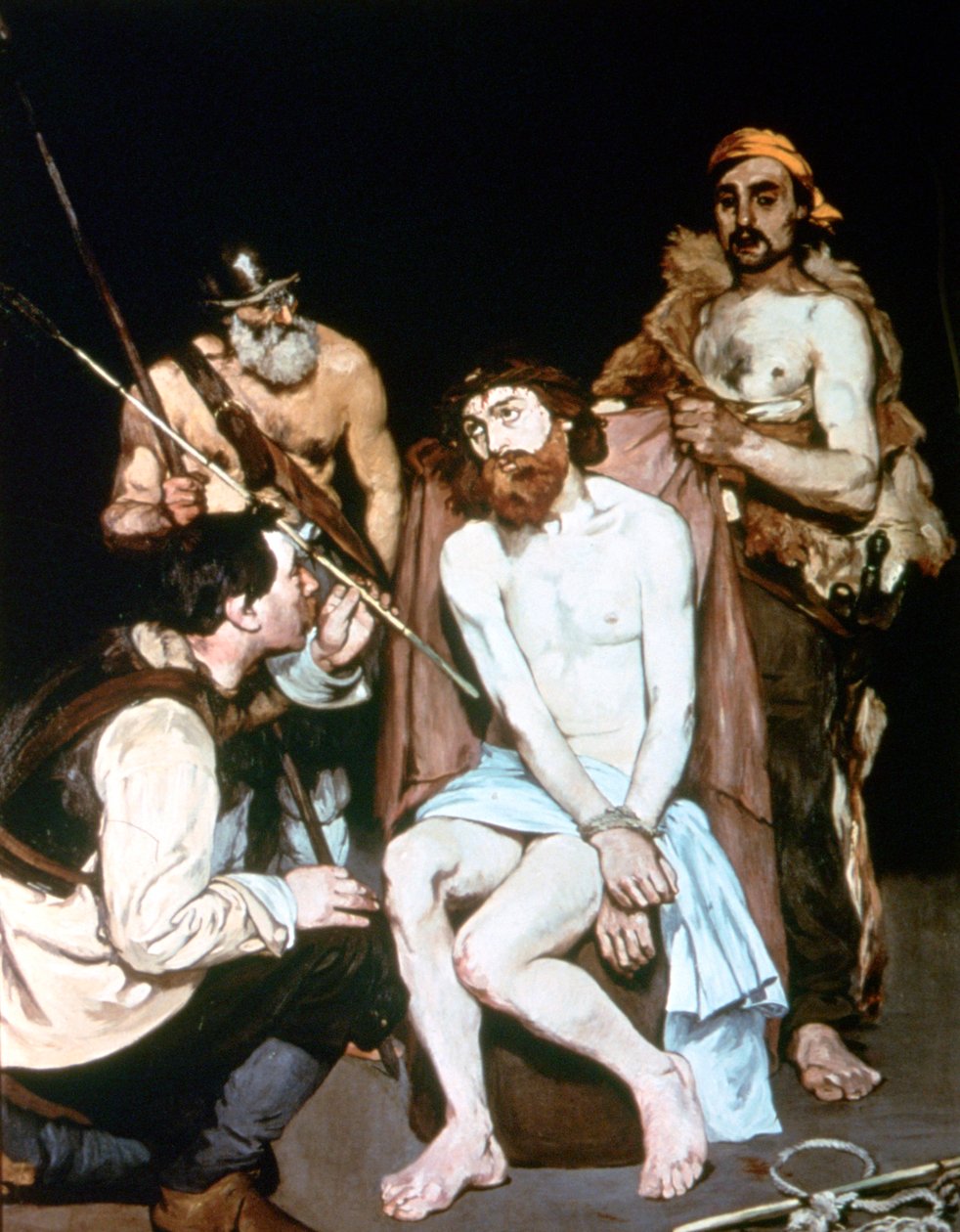 De bespotting van Christus door Édouard Manet