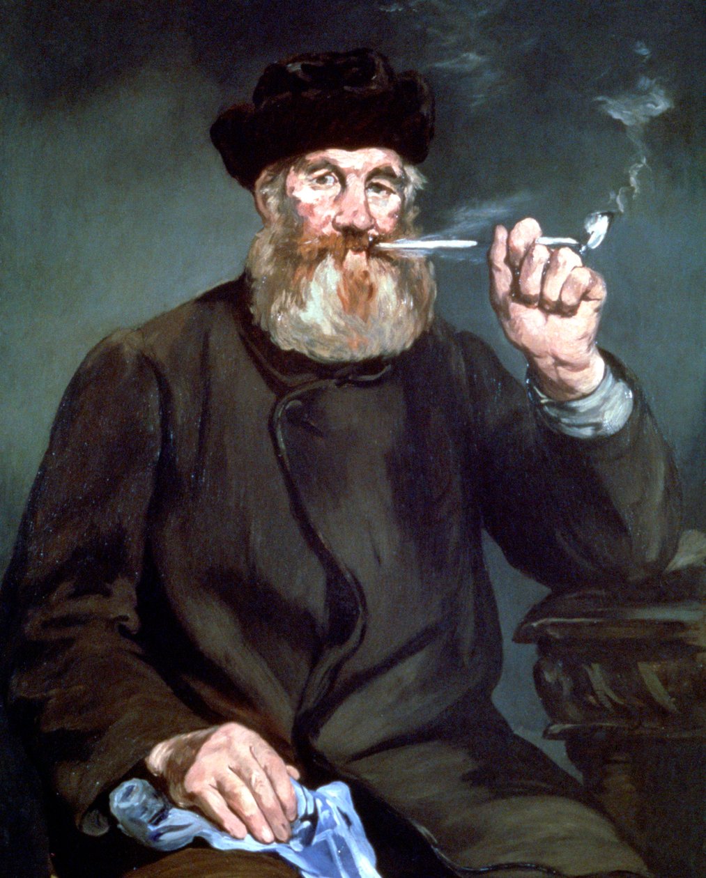 De roker, 1866 door Édouard Manet