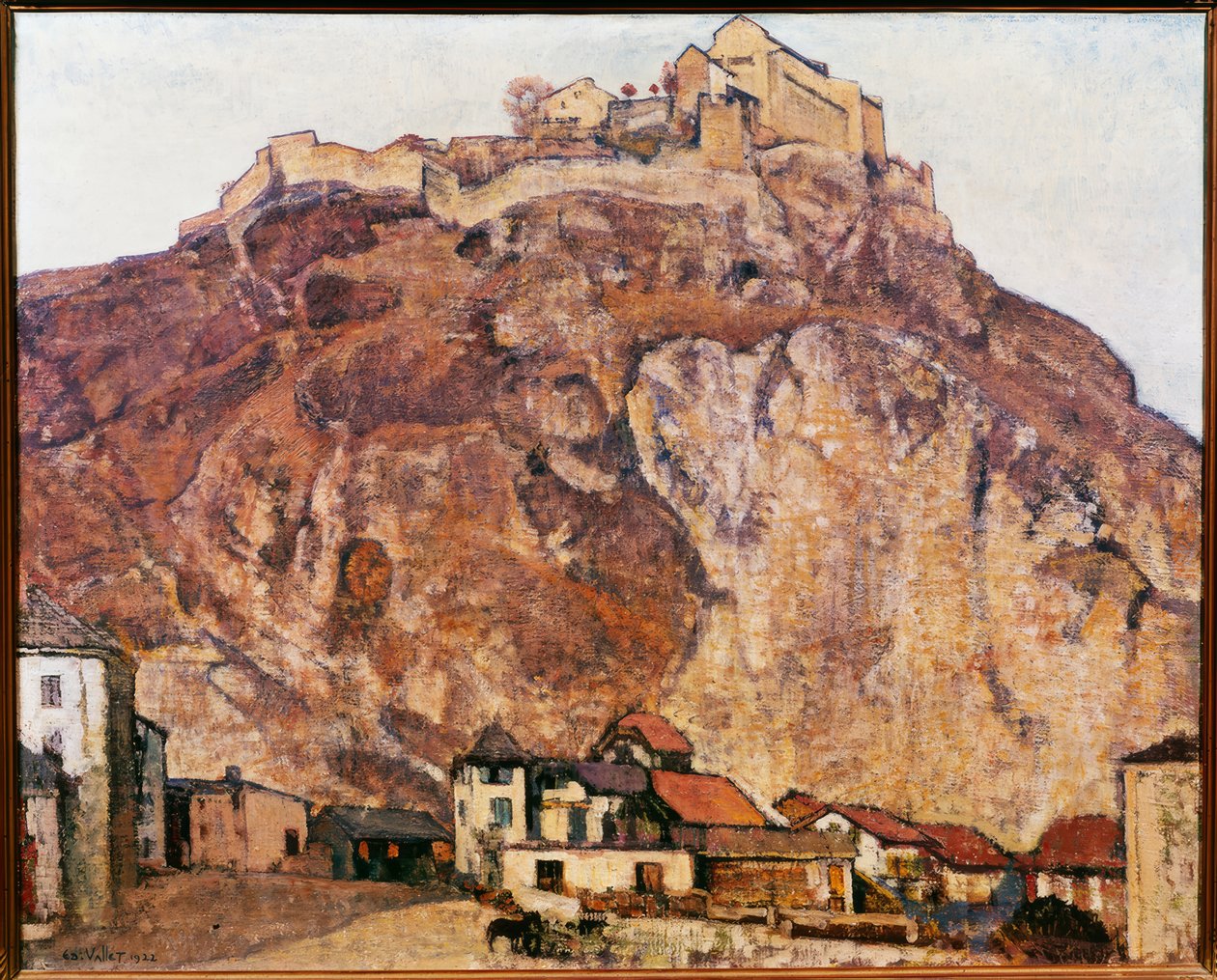Lente in Sion door Edouard Vallet