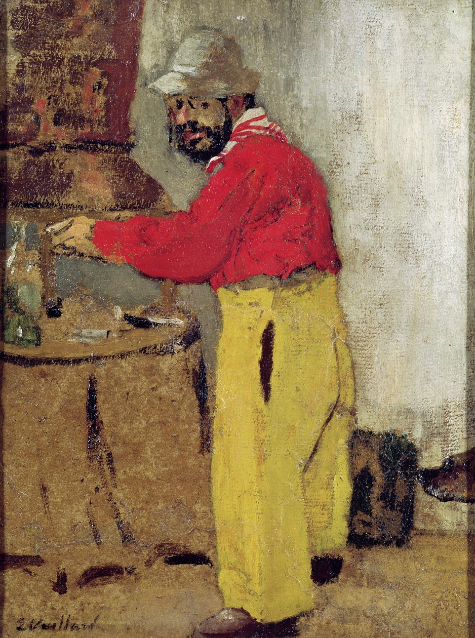 Henri de Toulouse-Lautrec in Villeneuve sur Yonne, 1898 door Edouard Vuillard