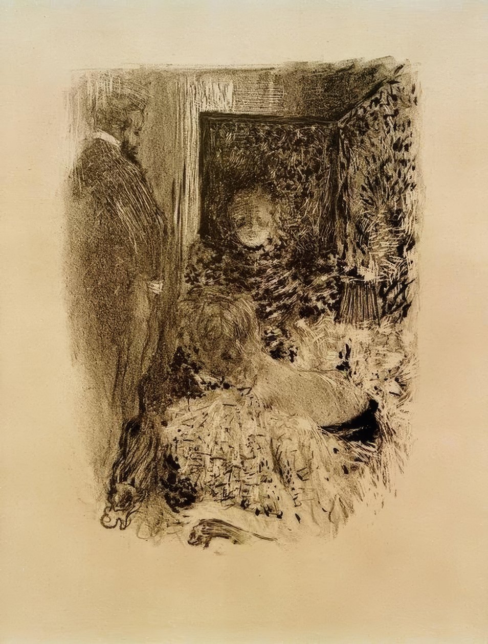 Intimiteit door Edouard Vuillard