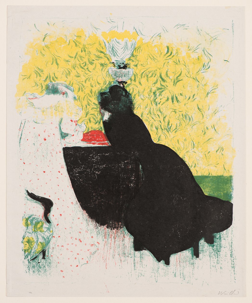 Landschaften und Innenräume: Die beiden Schwägerinnen door Edouard Vuillard