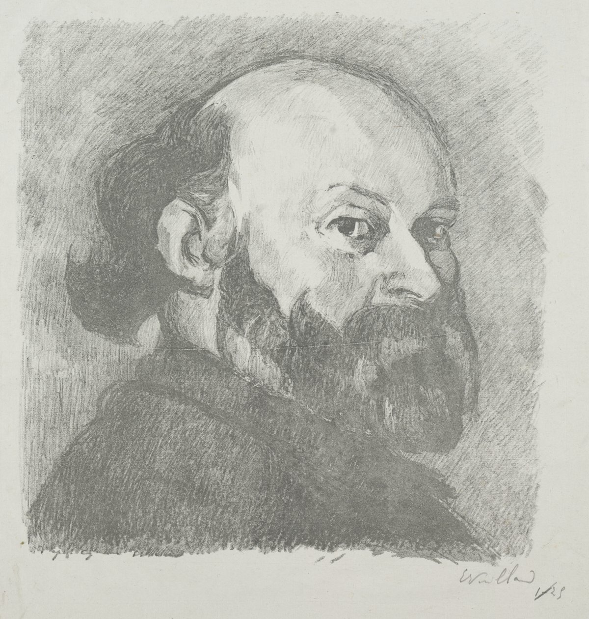 Paul Cézanne door Edouard Vuillard