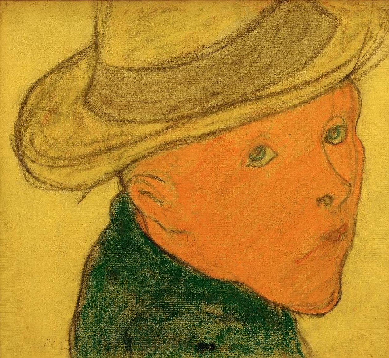 Portret van een jongen door Edouard Vuillard